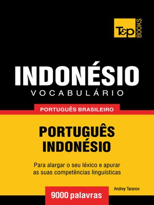 cover image of Vocabulário Português Brasileiro-Indonésio